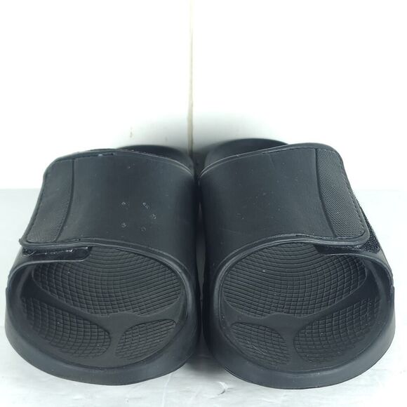 Oofos OOahh Sport Flex Black M9 / W11 Comfort Recovery Slide Sandals Shoes main image 10